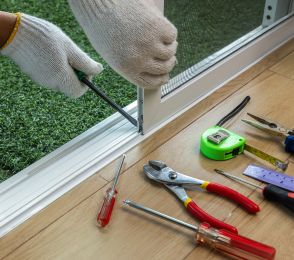Sliding glass door repair service in Livermore CO